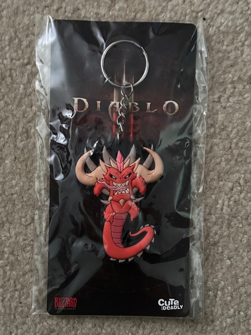 Brand New Blizzard Diablo Keychain